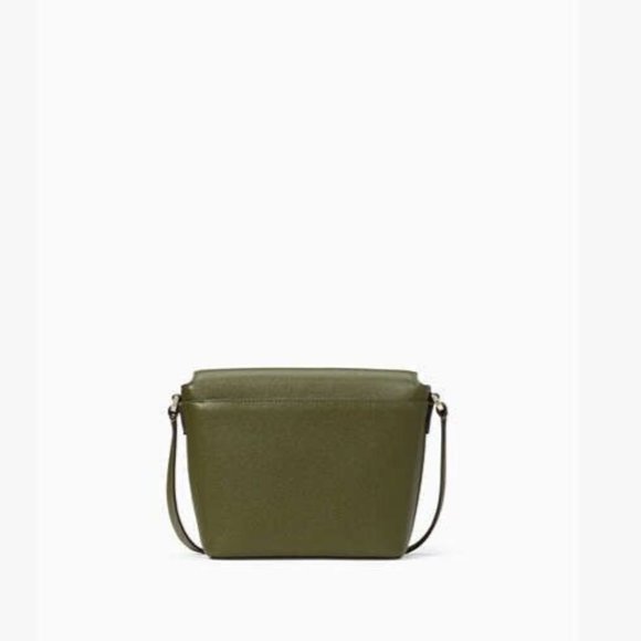 New Kate Spade Emmie Flap Crossbody Leather Enchanted Green - Picture 3 of 5